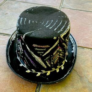Hand Painted Top Hat
